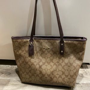 Coach tote bag